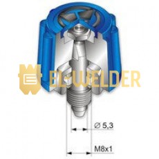 Вузол вентиля у зборі (КП) Донмет