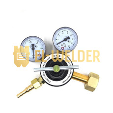 Вуглекислотний редуктор чорний УРО-6-6 Санкт-Петербург (алюміній)