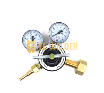 Вуглекислотний редуктор чорний УРО-6-6 Санкт-Петербург (алюміній)