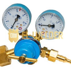 Кисневий редуктор з манометром БКО-50 (25 МПа) Точковий прилад (латунь) малий