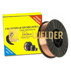 ЗВАРЮВАЛЬНИЙ ОМІДНЕНИЙ ДРІТ ER70S-6 0,8 мм (15КГ)