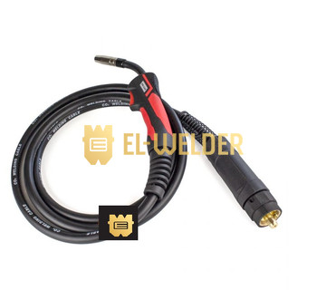 Пальник для напівавтоматичного зварювання MB-15AK Welding Dragon, 3м