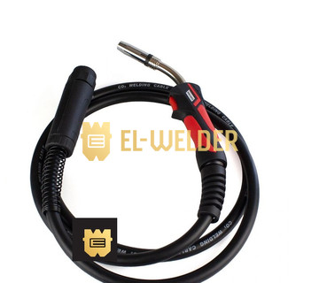 Пальник для напівавтоматичного зварювання MB-24KD Welding Dragon, 3м