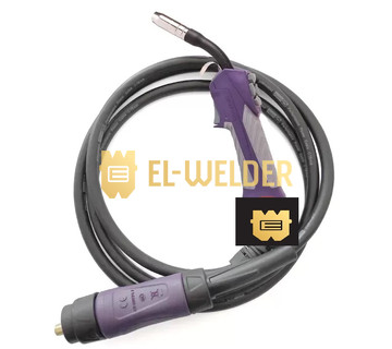 Пальник для напівавтоматичного зварювання Parweld PRO-1500 (4 кнопки), 3м