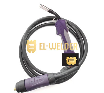 Пальник для напівавтоматичного зварювання Parweld PRO-1500 (4 кнопки), 5м