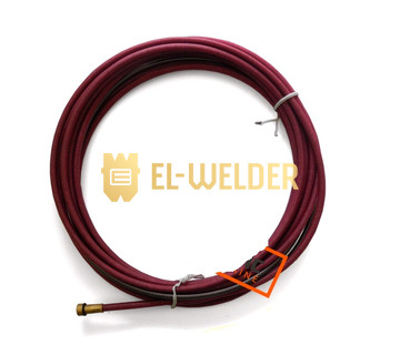 Канал подачі дроту червоний 2.0/4.5, 4.4м