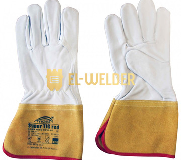 Краги зварювальні рукавиці аргонщика SUPER TIG RED MOST