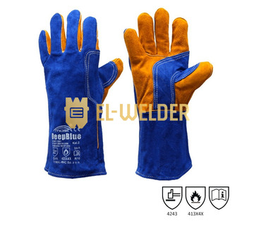 Зварювальні рукавиці краги DEEP BLUE MOST