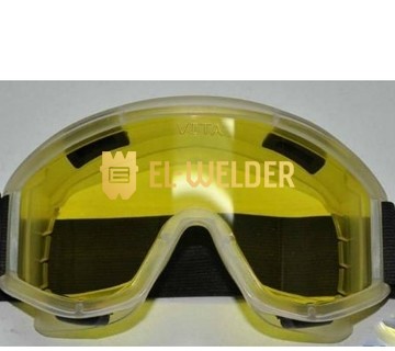 Окуляри захисні закриті Jet (жовті)