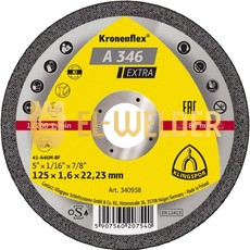 Відрізні круги Kronenflex® EXTRA A346EX/S/GER/125X1,6X22,23