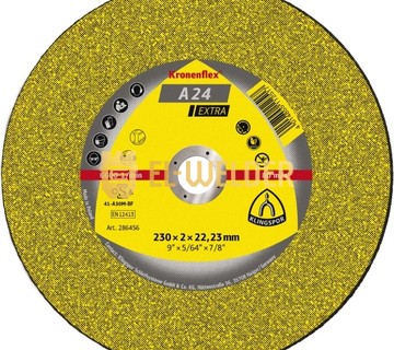 ВІДРІЗНІ КРУГИ KRONENFLEX® EXTRA/A24EX/S/GER/125X2,5X22,23