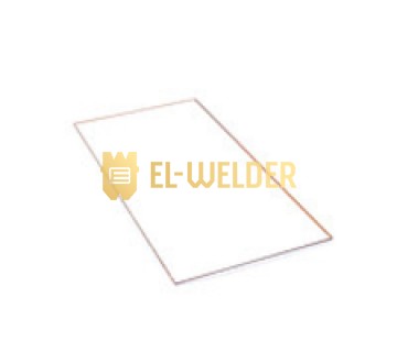 Скло полікарбонат 44,8/95,7 мм (слюда)